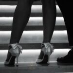 Туфлі з перлами і бантиком