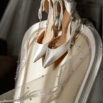 Туфлі з перлами і бантиком