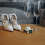 Туфлі з перлами і бантиком