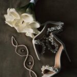 Босоніжки з перлами