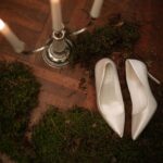 Класичні закриті атласні туфлі