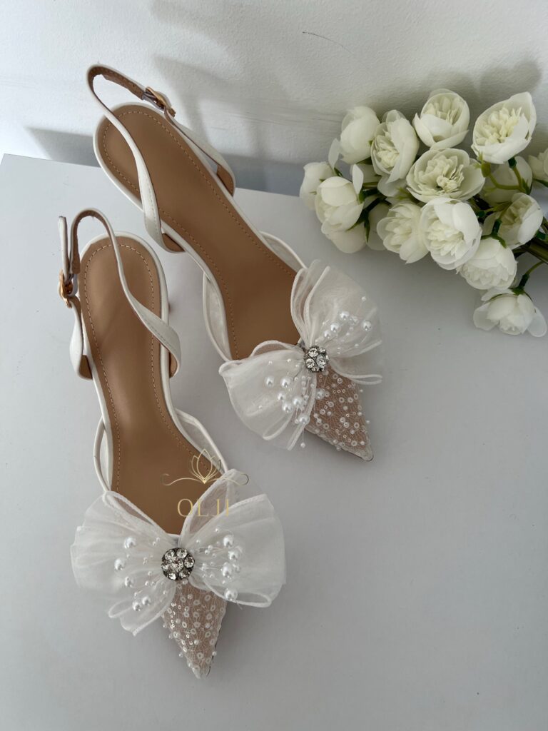 Прозорі слінгбеки зі знімним бантиком