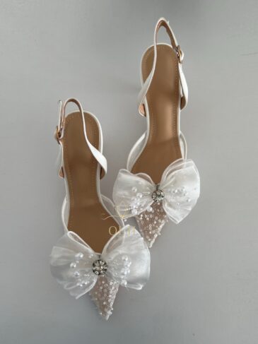 Прозорі слінгбеки зі знімним бантиком