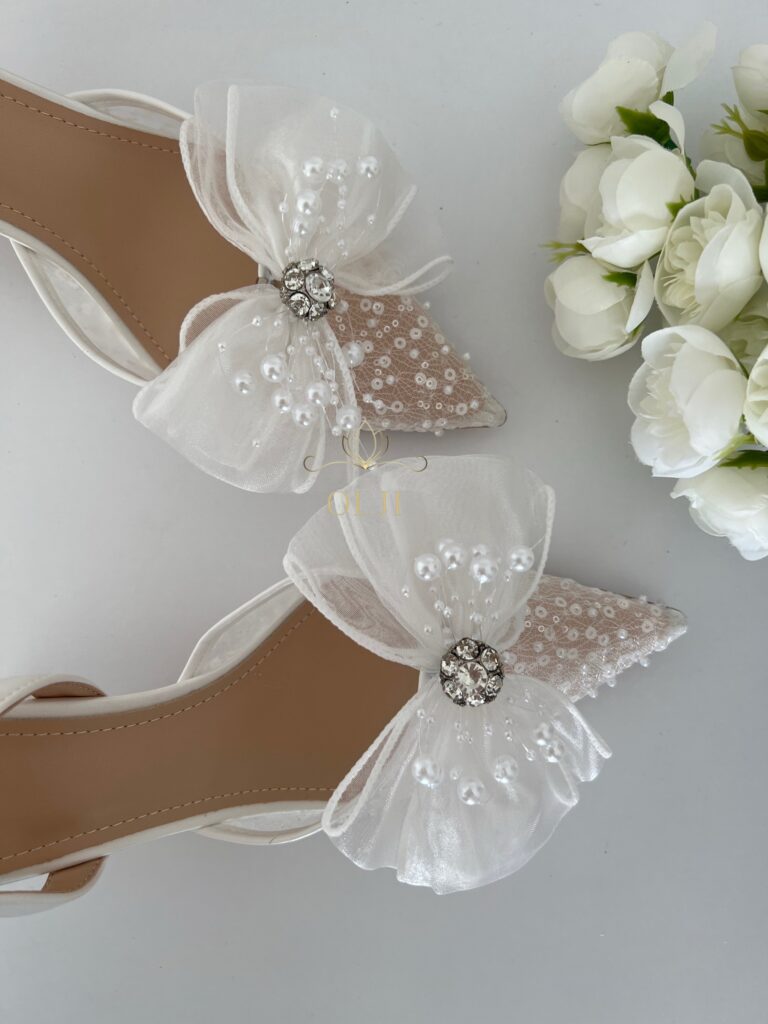 Прозорі слінгбеки зі знімним бантиком