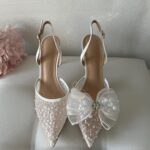 Прозорі слінгбеки зі знімним бантиком