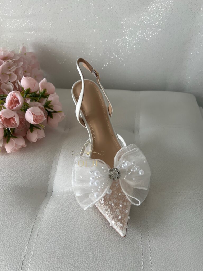 Прозорі слінгбеки зі знімним бантиком