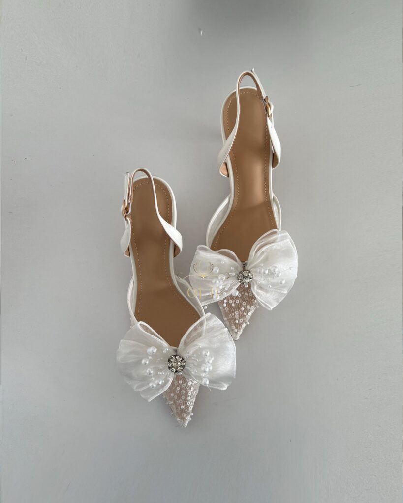 Прозорі слінгбеки зі знімним бантиком