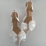 Прозорі слінгбеки зі знімним бантиком